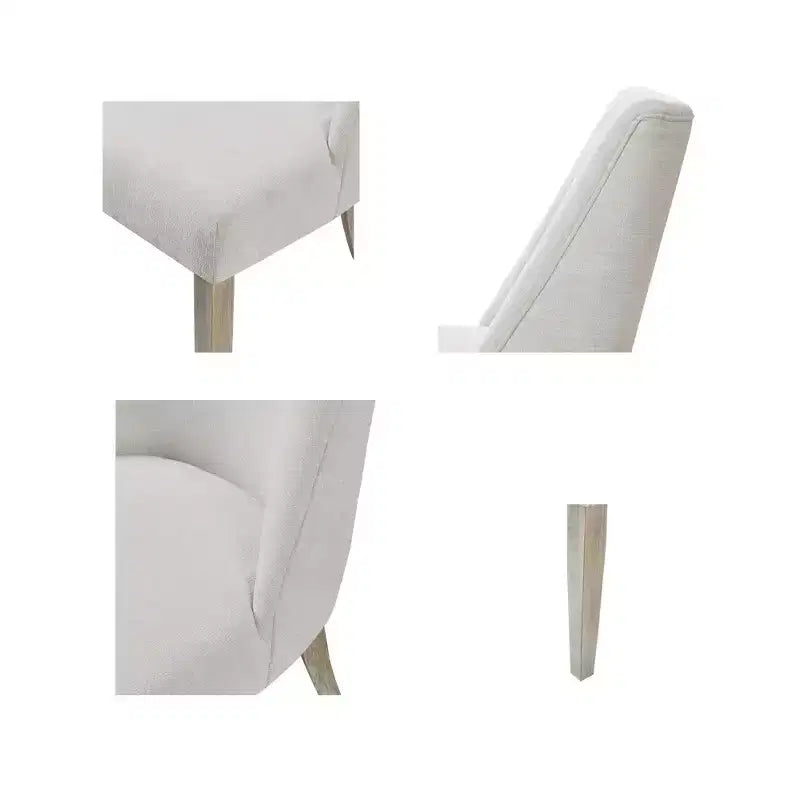 Set of 2 Winfield Dining Chairs Ivory - Martha Stewart