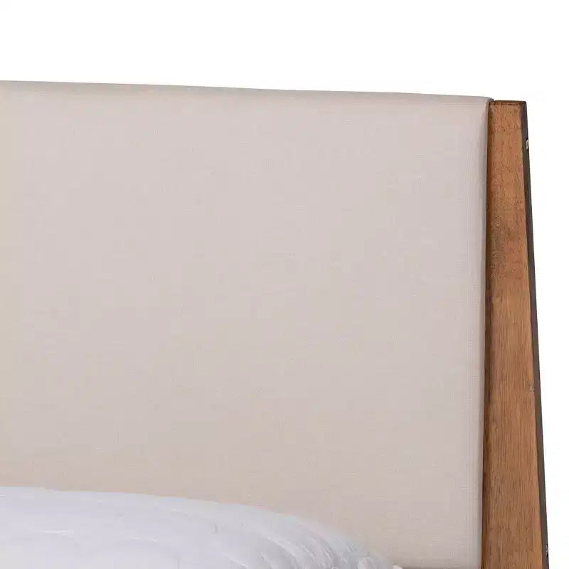 Senna Wood Platform Bed - Baxton Studio