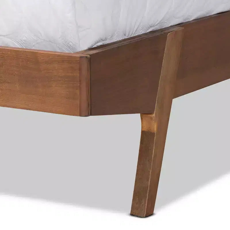 Senna Wood Platform Bed - Baxton Studio