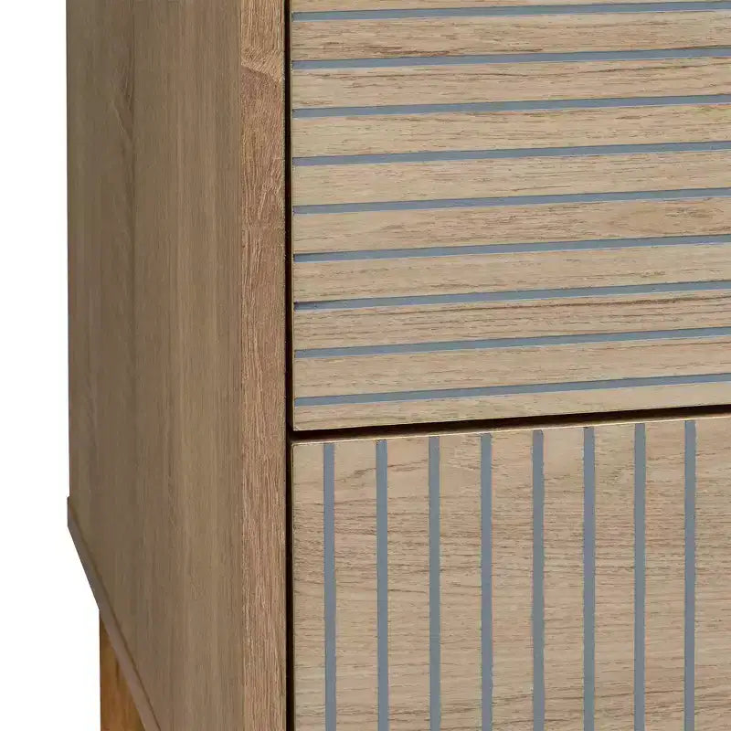Merk 2 Drawer Nightstand - Sango