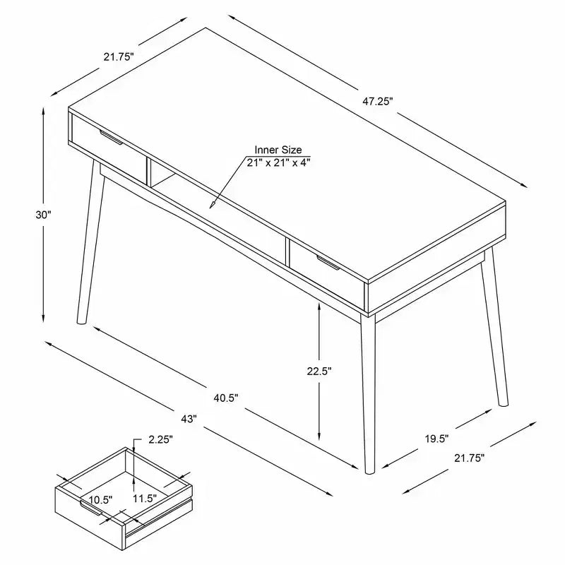 Perry Desk - Linon