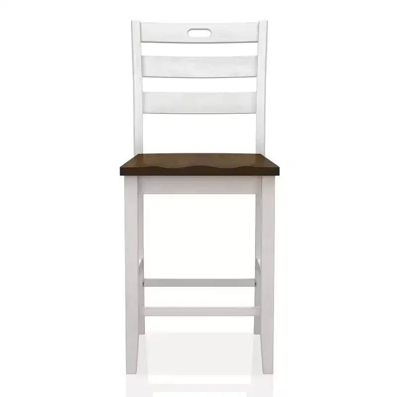 2pk Danforthe Ladder Back Counter Height Chairs - HOMES: Inside + Out