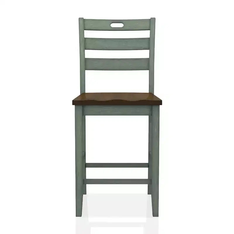 2pk Danforthe Ladder Back Counter Height Chairs - HOMES: Inside + Out