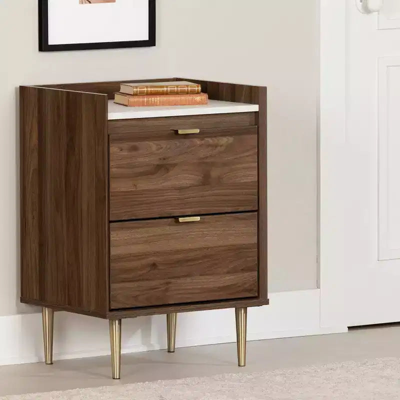 Hype 2 Drawer Nightstand - South Shore
