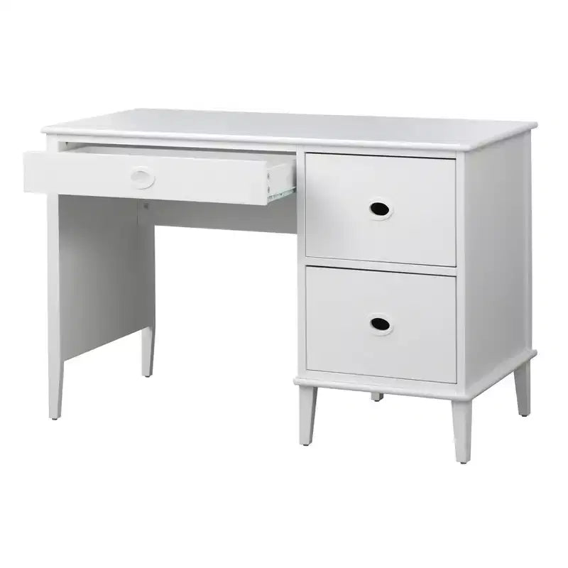 Buylateral Jamie 3 Drawers Student Writing Desk