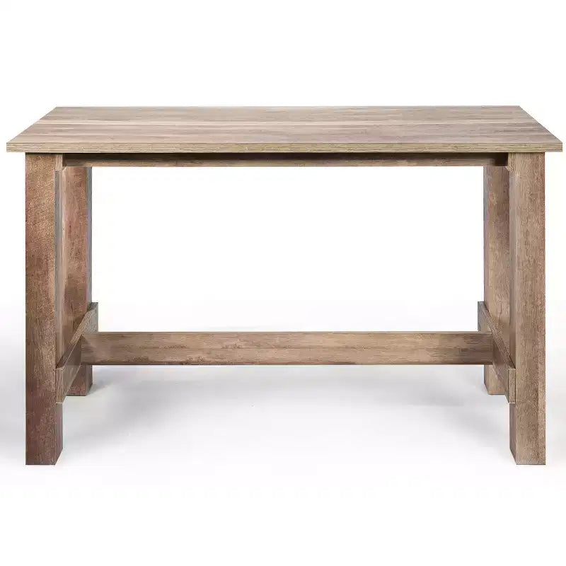 Costway Dining Table Counter Height Rectangular Kitchen Living Room