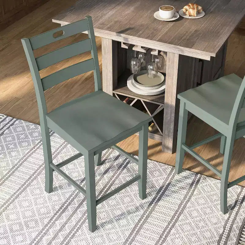 2pk 25 Elsie Counter Height Barstools - HOMES: Inside + Out