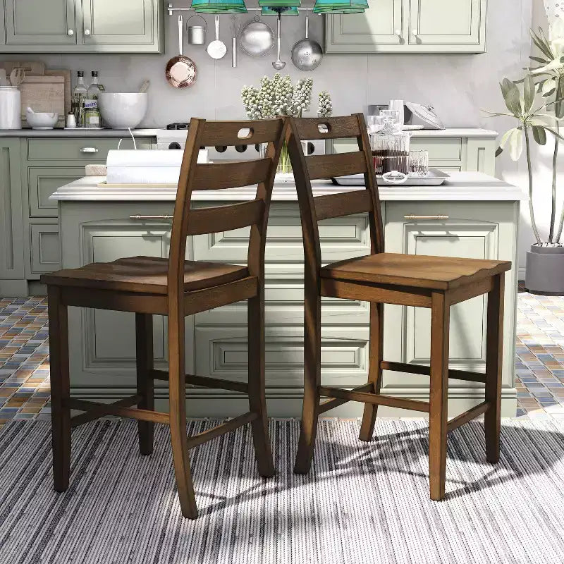 2pk 25 Elsie Counter Height Barstools - HOMES: Inside + Out