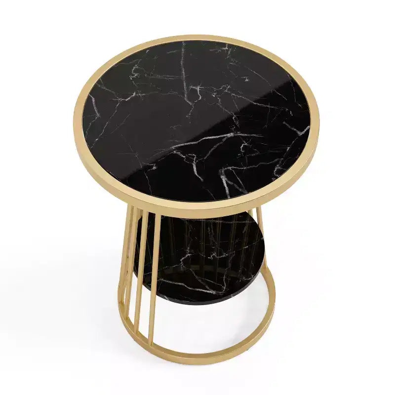 24/7 Shop At Home Tinful Modern Round Side Table