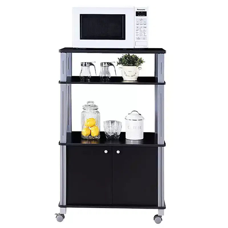 Costway Bakers Rack Microwave Oven Rack Shelves Kitchen Storage Organizer