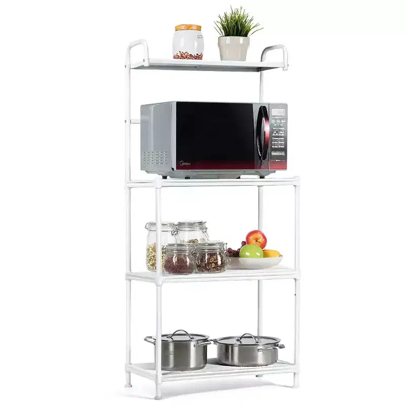 Costway Bakers Rack Microwave Oven Rack Shelves Kitchen Storage Organizer