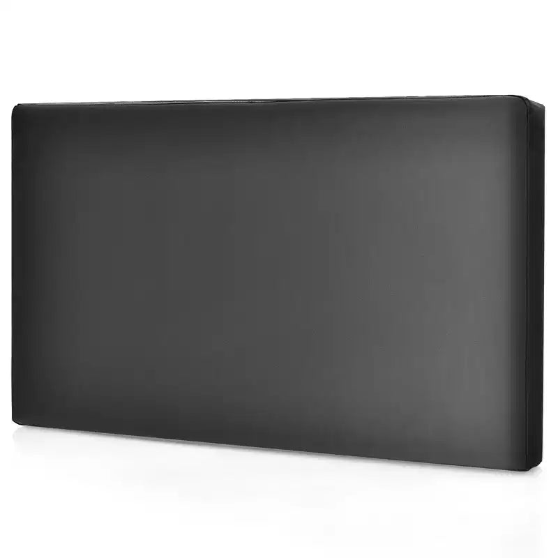 Costway Twin Wall-mounted Headboard Linen Fabric Upholstered Padded Easy Assembly