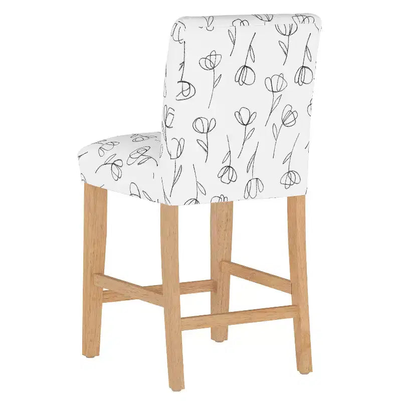 Skyline Furniture Hendrix Bar Stool in Patterns