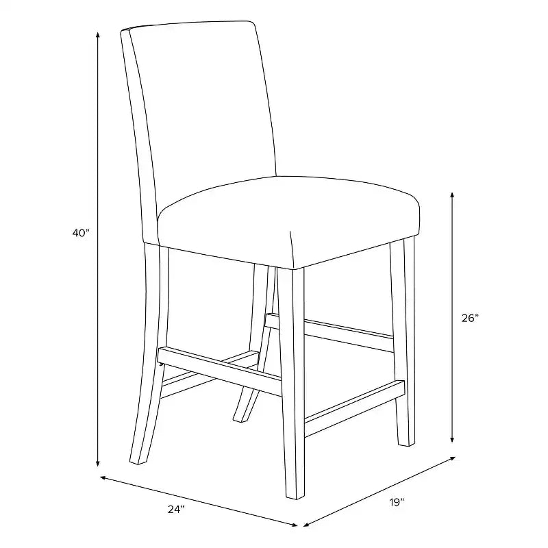 Skyline Furniture Hendrix Bar Stool in Patterns