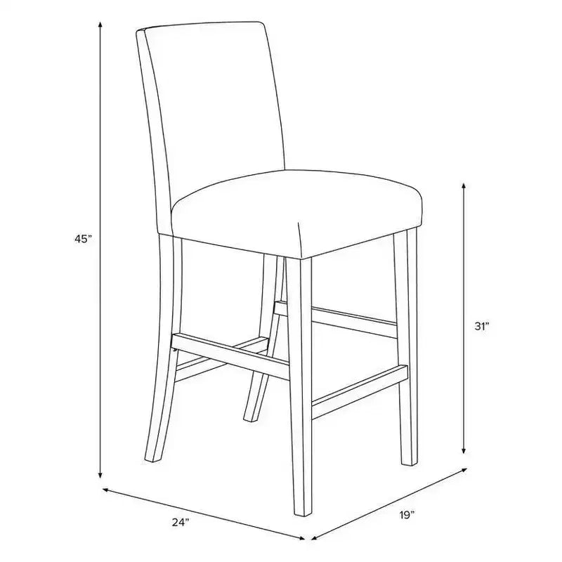 Skyline Furniture Hendrix Bar Stool in Patterns