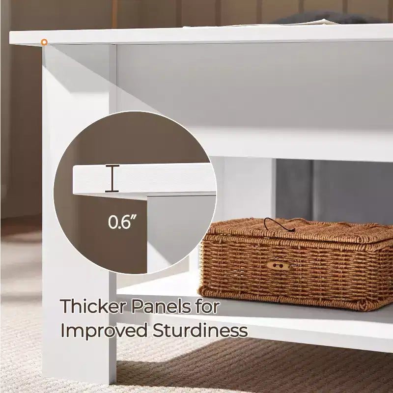 Yaheetech Modern Lift Top Vintage Coffee Table Accent Table w/Hidden Compartment & Storage For Home, Living Room, Reception Room, Office