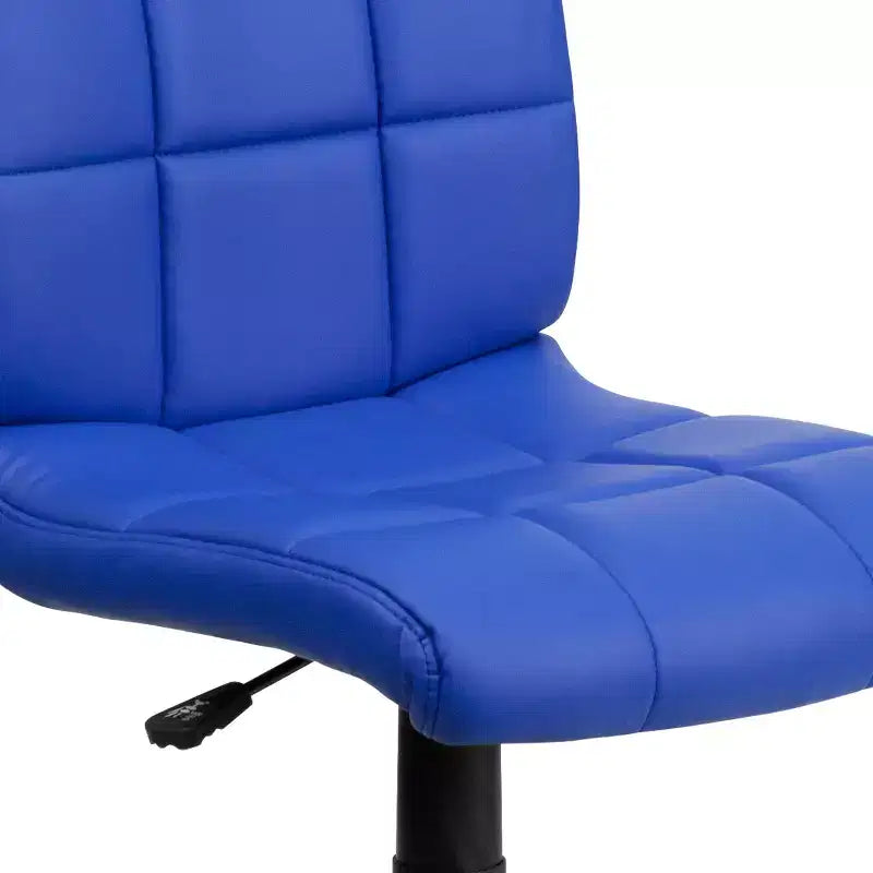 Emma and Oliver Mid-Back Quilted Vinyl Swivel Task Office Chair