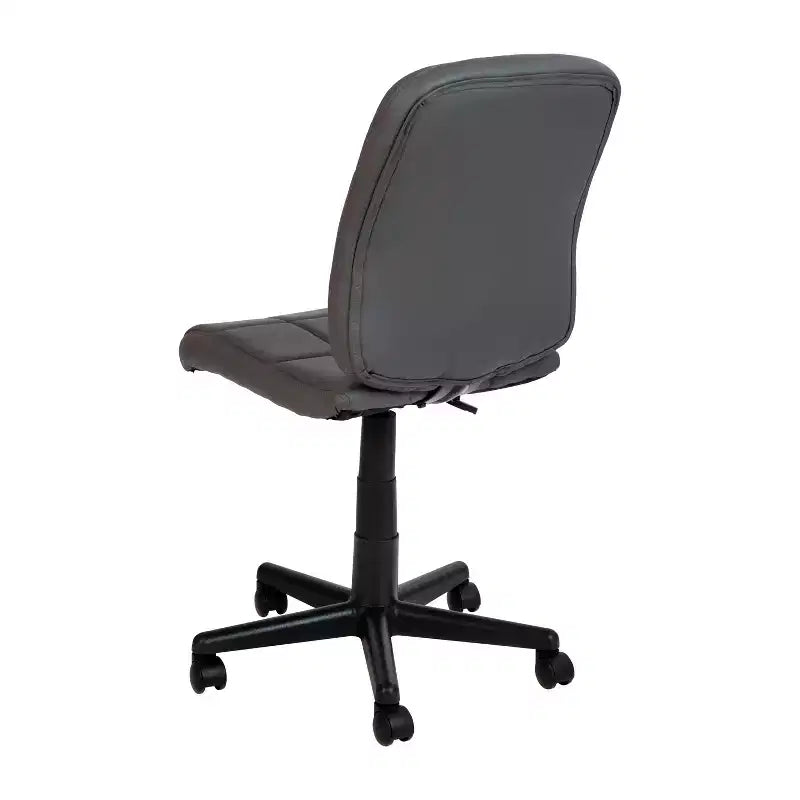 Emma and Oliver Mid-Back Quilted Vinyl Swivel Task Office Chair