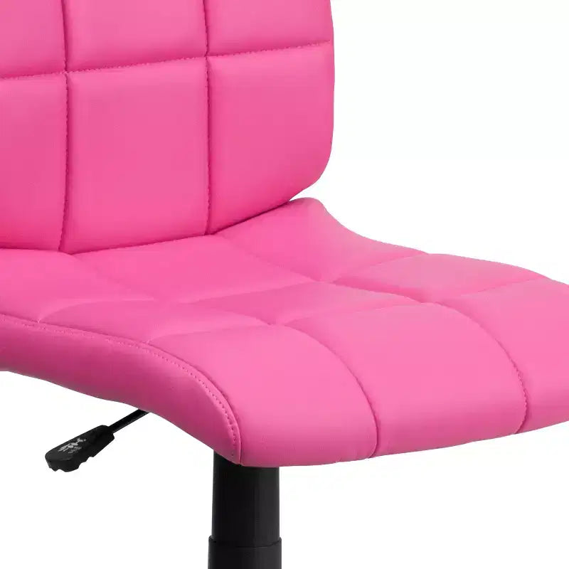 Emma and Oliver Mid-Back Quilted Vinyl Swivel Task Office Chair
