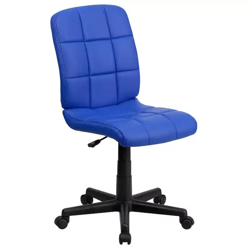 Emma and Oliver Mid-Back Quilted Vinyl Swivel Task Office Chair