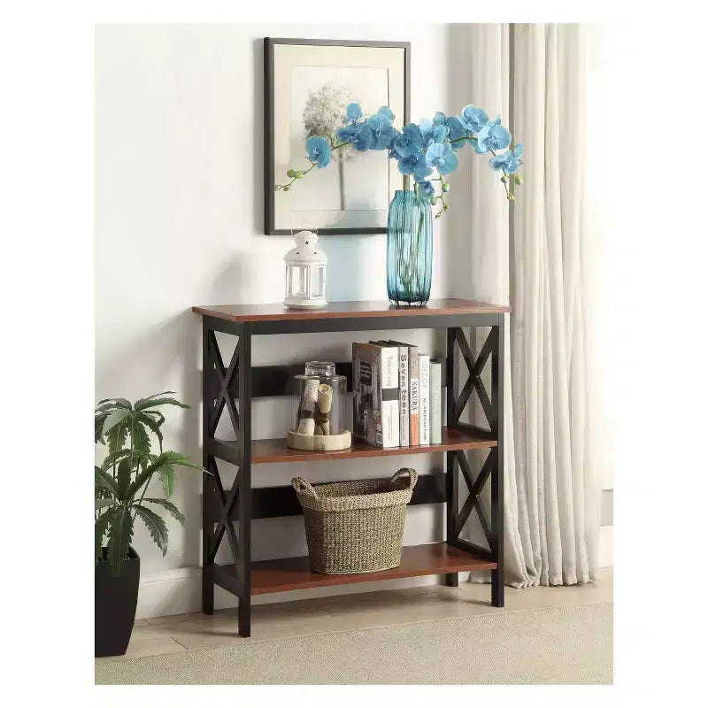 32.5 Oxford 3 Tier Bookcase - Breighton Home