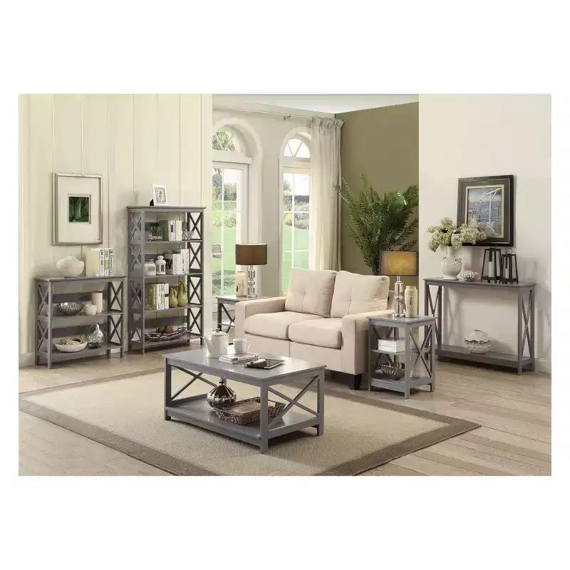 32.5 Oxford 3 Tier Bookcase - Breighton Home