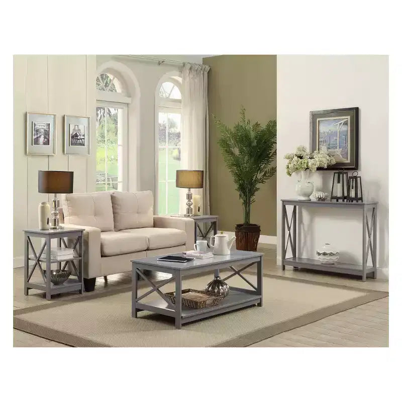 32.5 Oxford 3 Tier Bookcase - Breighton Home