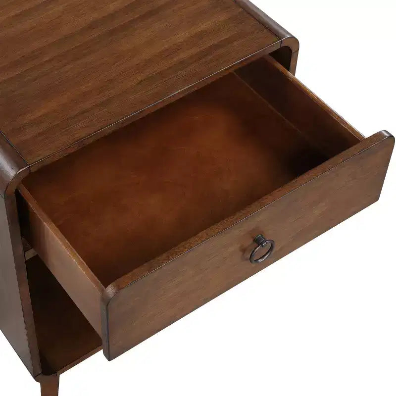 24/7 Shop At Home Venetzia MidCentury Side Table