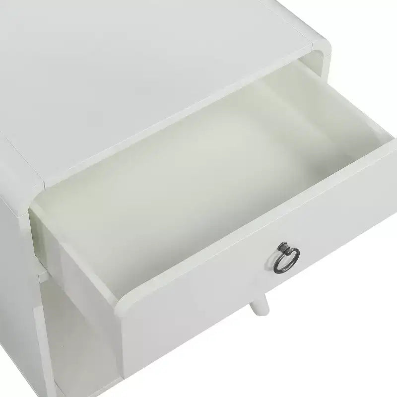 24/7 Shop At Home Venetzia MidCentury Side Table
