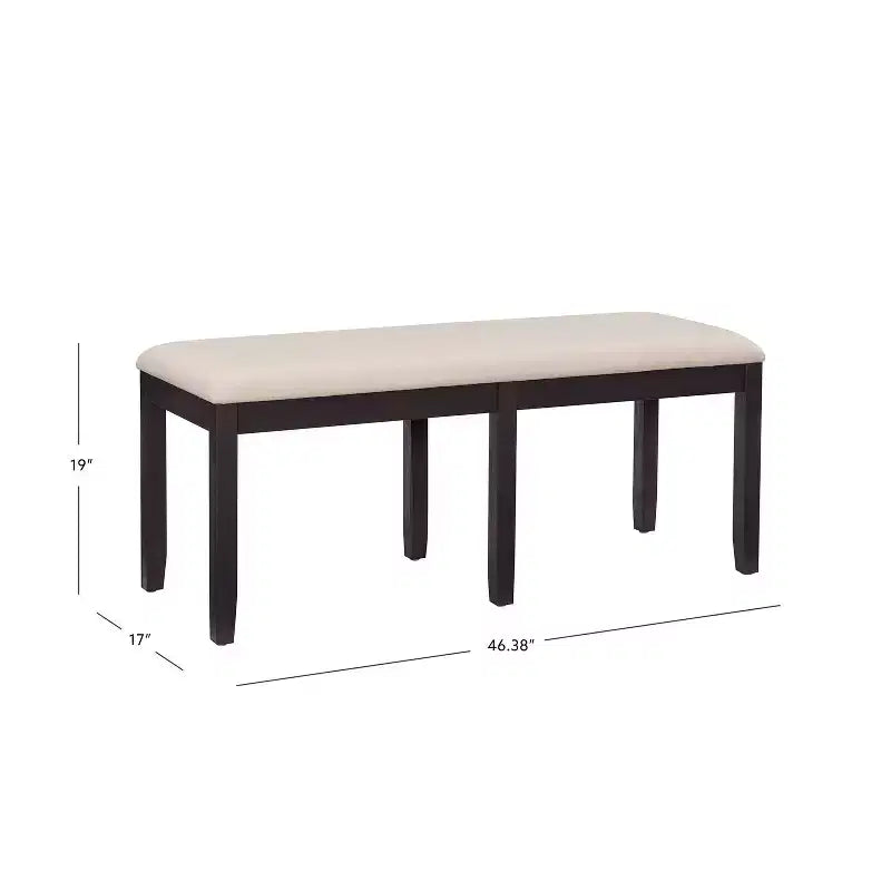 Jordan Backless Bench - Linon