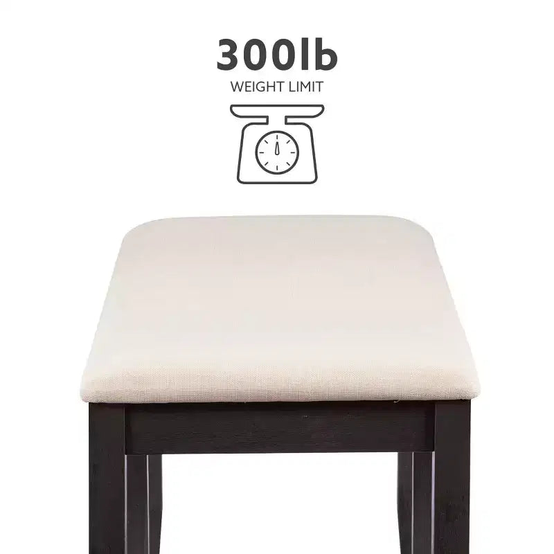 Jordan Backless Bench - Linon